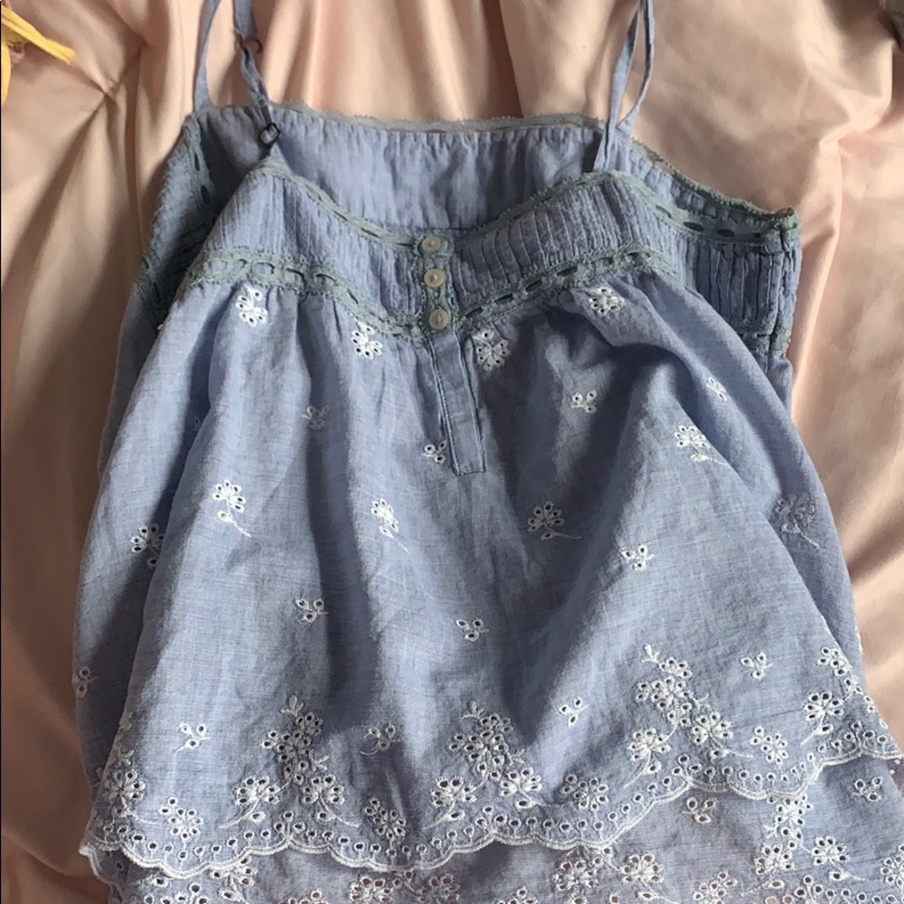 abercrombie top with adjustable straps